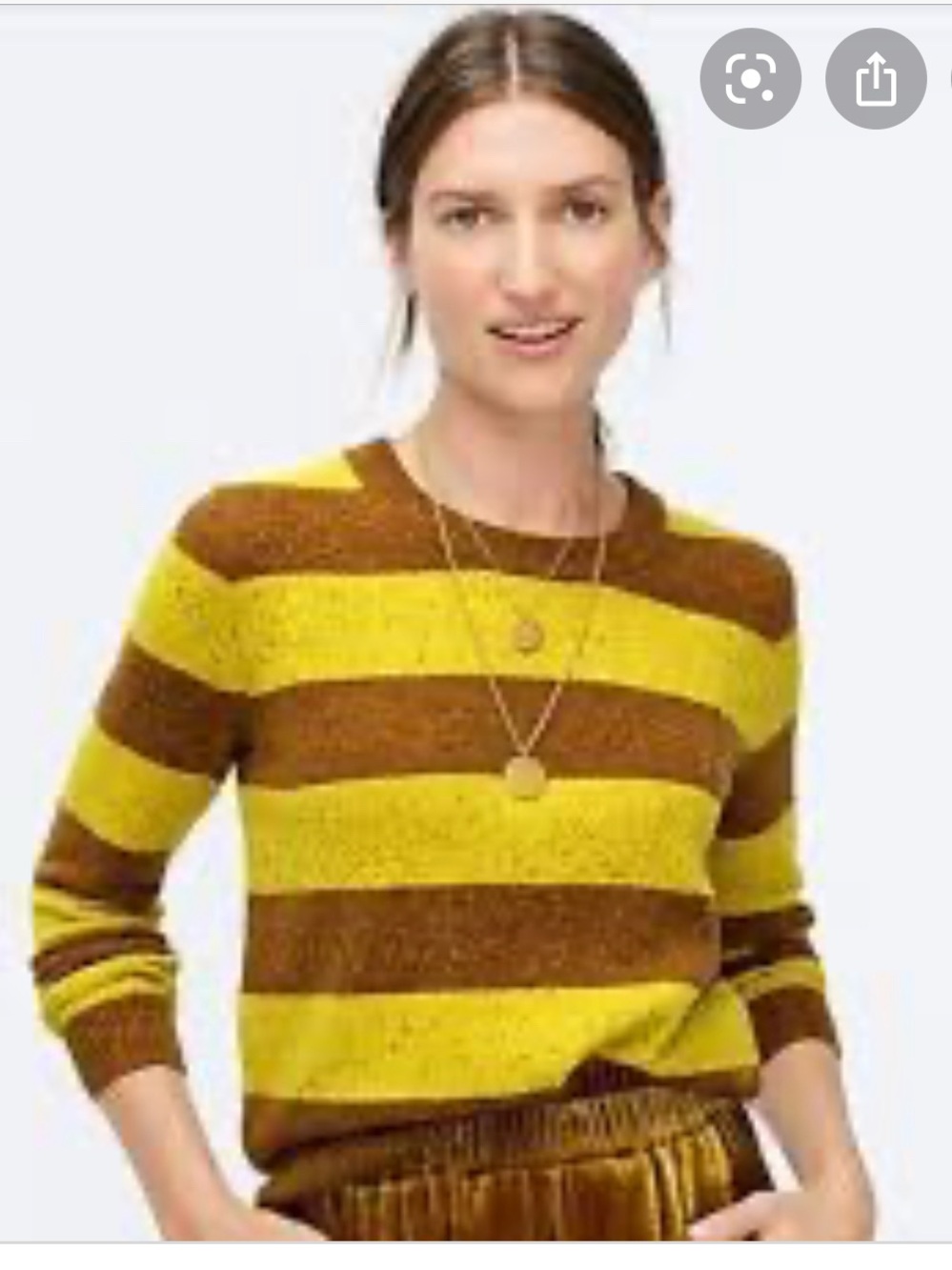 J.Crew XXL striped sweater Never worn